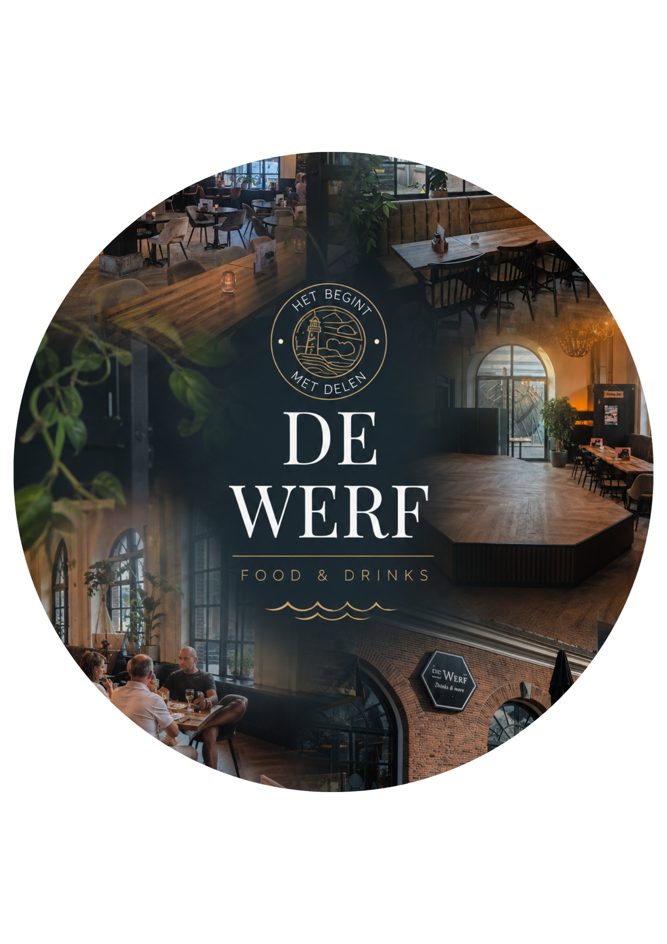 De Werf Food & Drinks Logo