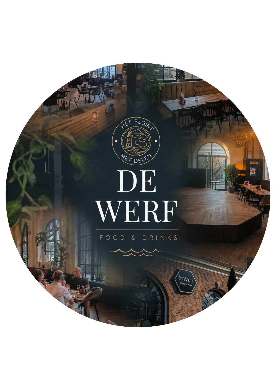 De Werf Food & Drinks Logo
